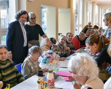 Międzypokoleniowe spotkanie w Domu Pomocy Społecznej w Sopocie