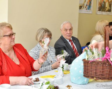 Spotkanie świąteczne z seniorami w Dziennym Domu Pobytu DPS w Sopocie.