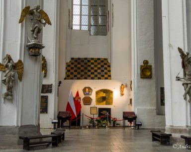 Kaplica świętego Marcina w Bazylice Mariackiej. Miejsce pochówku prezydenta Pawła Adamowicza.