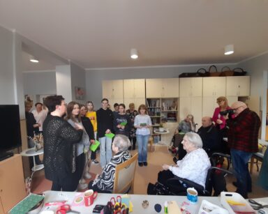 Wolontariusze pamiętają o mieszkańcach Domu Pomocy Społecznej w Sopocie