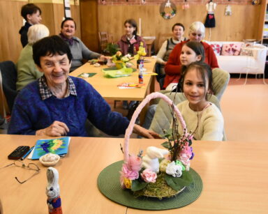 Wielkanocne kartki ze Szkoły Podstawowej nr 34 w Gdyni