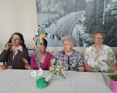 impreza urodzinowa Jubilatów z Domu Pomocy Społecznej i Dziennego Domu Pobytu urodzonych w maju