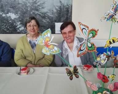 impreza urodzinowa Jubilatów z Domu Pomocy Społecznej i Dziennego Domu Pobytu urodzonych w maju