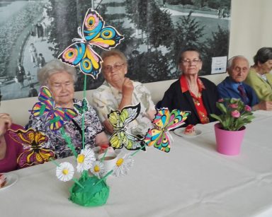 impreza urodzinowa Jubilatów z Domu Pomocy Społecznej i Dziennego Domu Pobytu urodzonych w maju