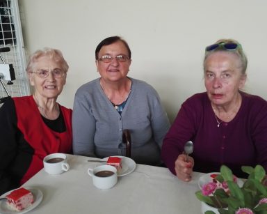 impreza urodzinowa Jubilatów z Domu Pomocy Społecznej i Dziennego Domu Pobytu urodzonych w maju