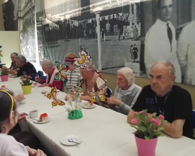 impreza urodzinowa Jubilatów z Domu Pomocy Społecznej i Dziennego Domu Pobytu urodzonych w maju