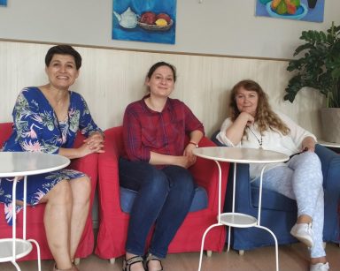 Fundacja AKME z Poznania z wizytą w Dziennym Domu Pobytu