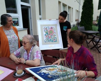 Fundacja AKME z Poznania z wizytą w Dziennym Domu Pobytu